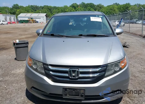 2016 Honda Odyssey Ex-L из США, поврежденный, VIN 5FNRL5H67GB095933